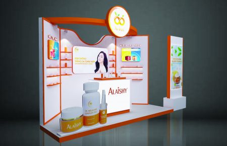 THIẾT KẾ THI CÔNG BOOTH SỰ KIỆN ALAISHY
