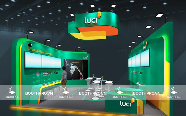 🔟 TOP 10 XU THẾ THIẾT KẾ – THI CÔNG GIAN HÀNG TRIỂN LÃM SMART CITY 2025