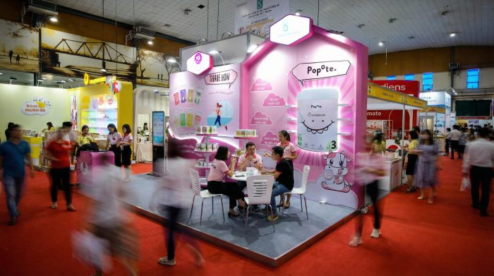 Thiết Kế Gian Hàng VietBaby Chuyên Nghiệp – Thu Hút Khách Hàng Ngay Tại Triển Lãm